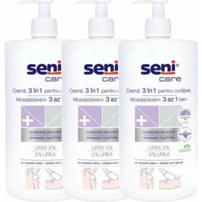 Seni Care Mycí tělový krém 3v1 1000 ml