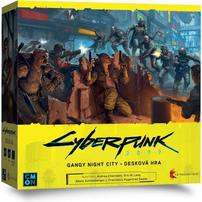 Asmodee CYBERPUNK 2077: Gangy Night City - Dosková hra