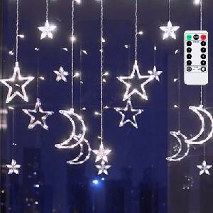 Aigostar - LED външна коледна гирлянда 120xLED/6W/230V/8 функции 3x0, 6m IP44 студено бялоDO (AI2190)