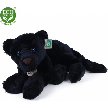 Eco-Friendly čierny panter ležiaci 40 cm