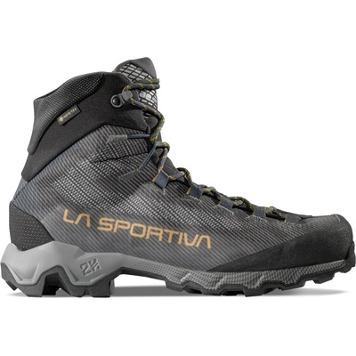 La Sportiva Мъжки туристически обувки La Sportiva Aequilibrium Hike GTX Walking boots - Carbon / Jungle - размер 46 (EU) (019-1063-0429)