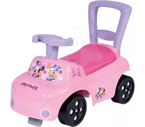 Smoby Minnie Auto Ride-On Disney s opěrkou a úložným prostorem