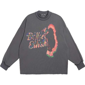 Billie Eilish Neon Silhouette Charcoal Grey M Риза (BILLIELST49MC02)