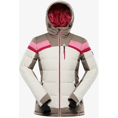 ALPINE PRO Дамско пухено ски яке с мембрана PTX ALPINE PRO FERERA creme ALPINE PRO | Byal | ЖЕНИ | XS