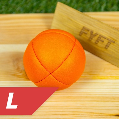 Beanbag Infinities 2nd Generation Jugglequip profi žonglovací míček L Oranžová