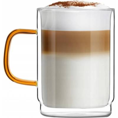 Design Sklenice na kávu Vialli 2 x 350 ml
