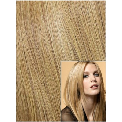 Clip in 60cm REMY lidské vlasy PŘÍRODNÍ BLOND