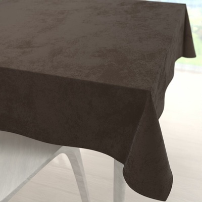 Biante Zamatový štvorcový obrus Velvet Prémium SVP-016 Tmavo hnedý 100x100cm