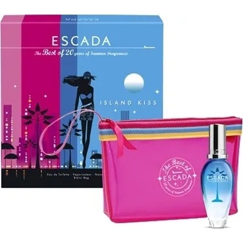 Escada Island Kiss Подаръчен комплект, Тоалетна вода 30ml + козметична чанта, Жени