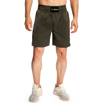 GymBeam Combat Boxing shorts Olive Grey