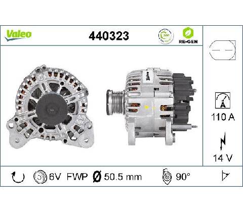 generátor VALEO 440323