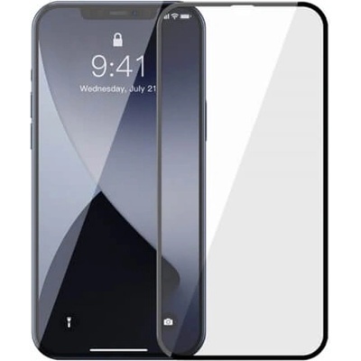 Baseus Протектор от закалено стъкло /Tempered Glass/ Baseus Full Screen Curved Anti-Peeping Soft Edge, за Apple iPhone 12 mini, 2бр (SGAPIPH54N-ATG01 / 47879)