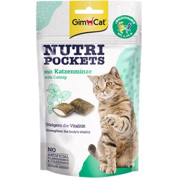 GimCat Nutri Pockets šanta kočičí 12 x 60 g