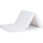 Chipolino Сгъваем матрак Chipolino, 60 х 120 х 6 cm, бяла пудра със звезди (MAT02209WHPD) - ozone