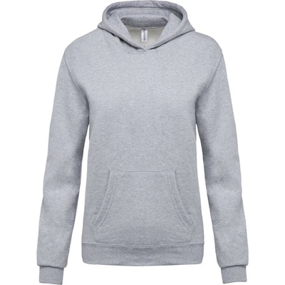 Kariban dětská mikina s kapucí K 477 dark grey