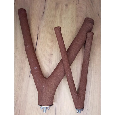 M bird rozvětvené brusné bidlo velikost L/XL hnědé cca 5 cm