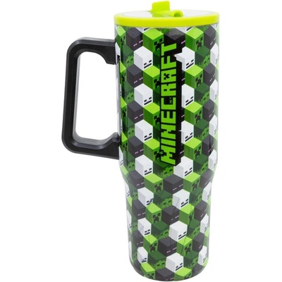 Stor termo hrnček so slamkou a uchom 920 ml