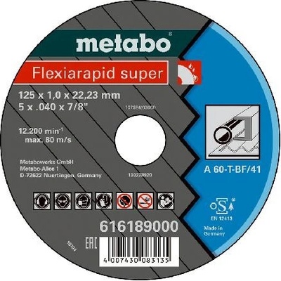 Metabo Řezný kotouč 115 x 22,23 mm 616188000
