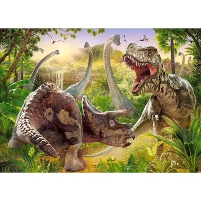 Castorland Dinosauří bitva 180 dielov