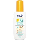 Prípravky na opaľovanie Astrid Sun Sensitive Kids mlieko na opaľovanie spray SPF50 + 150 ml