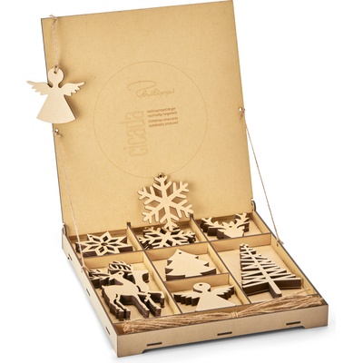 Philippi Cicada Коледни декорации в кутия, 35 бр (132043)