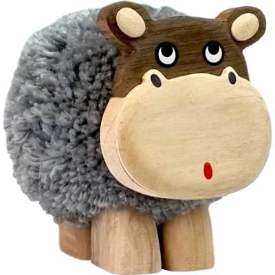 Dvěděti Drevená figúrka XL Pompon Hippo