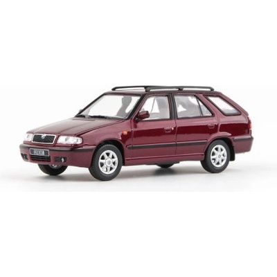 Abrex Škoda Felicia FL Combi 1998 Červená Hot Chilli Metalíza 1:43