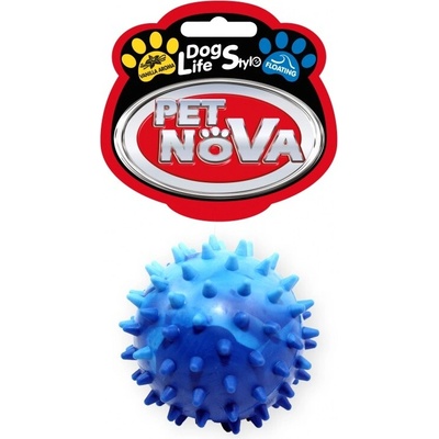 Pet Nova lopta tvrdá guma s vôňou denta 4,5 cm