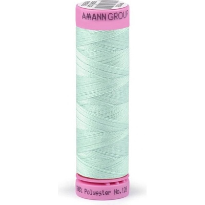 Polyesterové nitě návin 100 m Aspo Amann 0406 Bleached Aqua