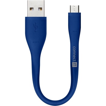 Connect CI-1170 IT Micro USB, 0,13m, modrý