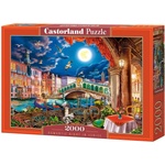 Castorland Пъзел Castorland от 2000 части - Романтична нощ във Венеция