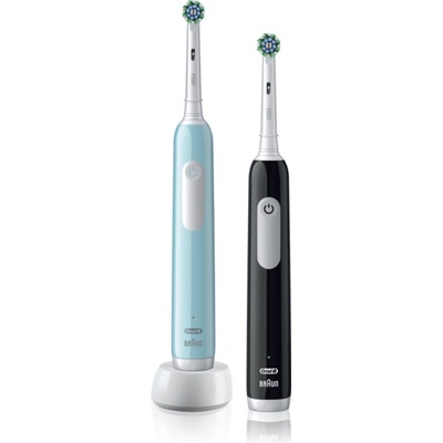 Oral-B Pro Series 1 DUO електрическа четка за зъби Blue & Black 2 бр