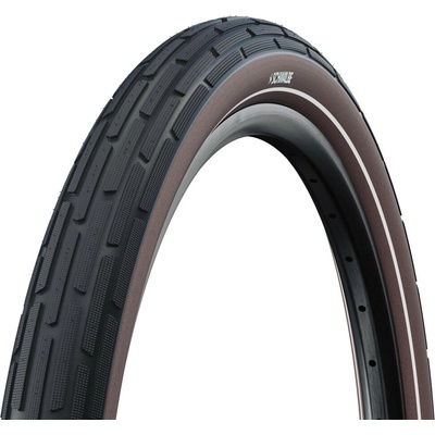 SCHWALBE SCHWALBE Motion Fat Frank K-Guard TwinSkin drôt GREEN Black/Coffee+Reflex 28x2.00