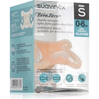 Suavinex Zero Zero Physiological Teat биберон 0-6 m