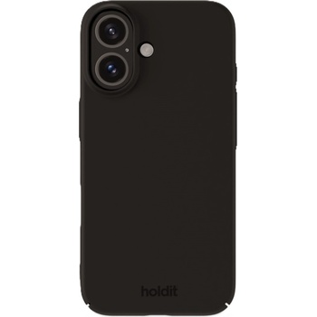 Holdit Калъф Holdit - Slim, iPhone 16, черен (7330985164910)