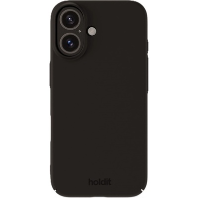 Holdit Калъф Holdit - Slim, iPhone 16, черен (7330985164910)