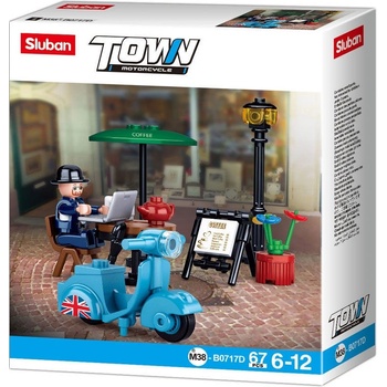 Sluban B0717D Jezdec na skůtru