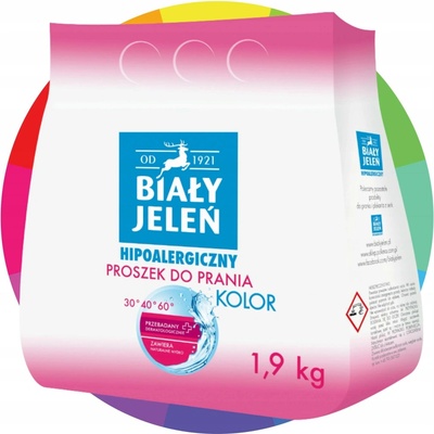 Biały Jeleń Prací prášek Color 1,9 kg