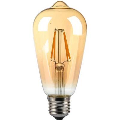 V-TAC RETRO LED žárovka E27 8W 720 lm ST64, 2200K