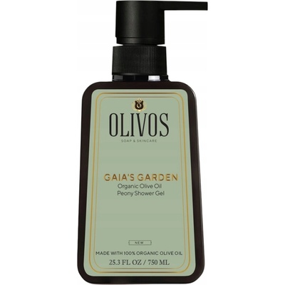 Olivos Sprchový gel s organickým olivovým olejem Pivoňka 750 ml