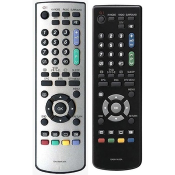 съвместим Sharp rrmcga591wjsa - заместител дистанционно управление (rrmcga591wjsa)