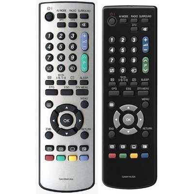 съвместим Sharp rrmcga591wjsa - заместител дистанционно управление (rrmcga591wjsa)