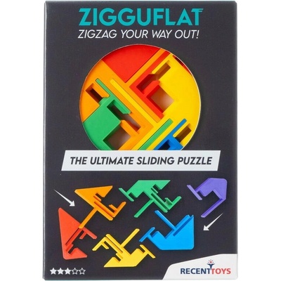 RECENTTOYS Zigguflat Puzzle