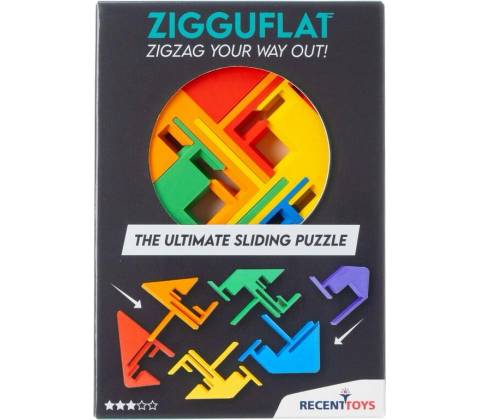 RECENTTOYS Zigguflat Puzzle