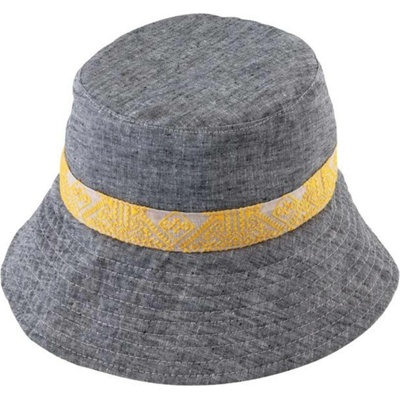Fiebig Headwear since 1903 Bucket hat letní šedý
