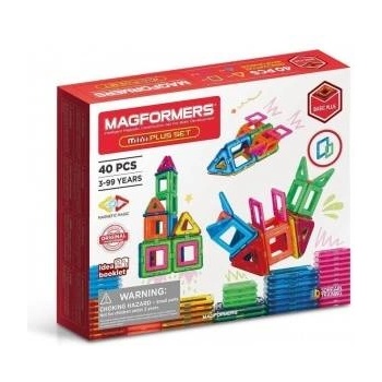Magformers Mini Plus Blocks Set 40pcs