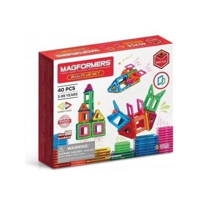 Magformers Mini Plus Blocks Set 40pcs
