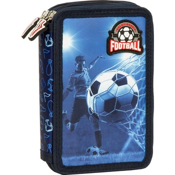 Image 1 of DERFORM - Несесер с 2 ципа, пълен FOOTBALL 19