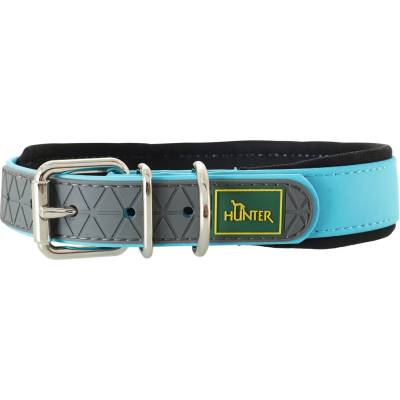 HUNTER Нашийник за куче Hunter Collar Convenience Comfort Dog collar - Turquoise - размер Halsumfang 52-60 cm (057-0108-0417)