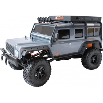 DF Models RC auto DF-4J CRAWLER XXL BRUSHED 4X4 RTR čierna Sivá 1:10